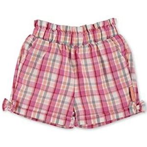 Sterntaler Babybroek voor meisjes, geruite stijl broek, roze, 56 cm