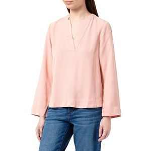 Blouse - Blouseshirt - Effen - Lyocell - Lange Mouw