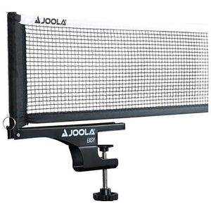 JOOLA 31008 tafeltennisnet Easy-Indoor garnituur vrijetijdssport - netspanning verstelbaar, zwart, 183 cm x 15,25 cm