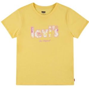 Levi's Pink Tie Dye Poster Logo Tee 10-16 jaar