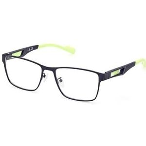 adidas Sport Men's SP5034 Prescription Eyewear Frames, mat blauw, 55, Matblauw, 55