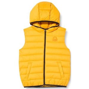 United Colors of Benetton Vest donsjack voor kinderen en jongens, Giallo Ocra 0d6, XL