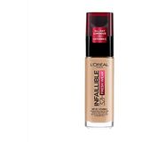 L'Oréal Paris Infaillible 24H Fresh Wear Make-up 145 Rose Beige, hoge dekking, langdurig, waterdicht, ademend, 30ml