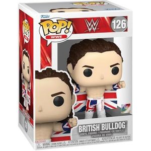 Funko Pop! WWE: Britse Bulldog - Davey Boy Smith - Verzamelfiguur van vinyl - Cadeau-idee - Officiële Merchandising - Speelgoed voor Kinderen en Volwassenen - Sportfans - Figuur voor verzamelaars