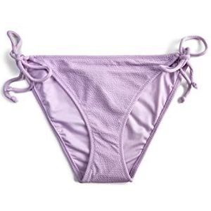 Koton Dames Tissued Tie Side Bikini Bottoms, paars (385), 40