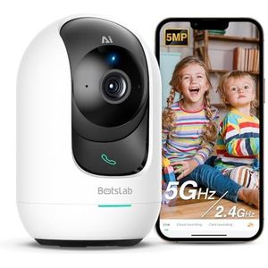 Botslab Indoor Camera 2 Pro C221 - 360 tracking - Full HD - Gezichtsherkenning - Geluidsherkenning