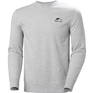 Helly-Hansen - Nord Graphic Crew - Sweatshirt - Grijs Melange