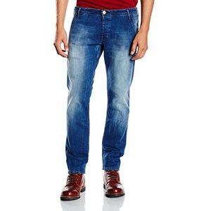 Wrangler Spencer Jeans voor heren, All Blue., 34W x 36L