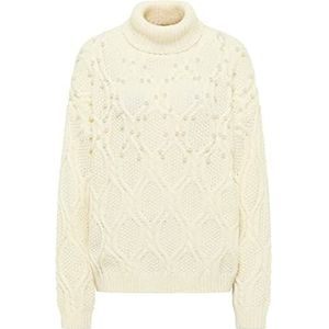 IMANE Gebreide damestrui 11019600-IM01, wolwit, XL/XXL, wolwit, XL/XXL
