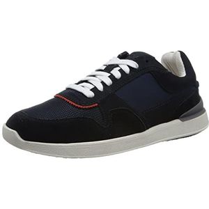 Clarks Racelite Tor Sneakers voor heren, Donkerblauw, 44 EU