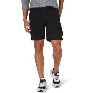 Lee Extreme Motion Carolina Carolina Cargo Short voor heren, Zwart, 46