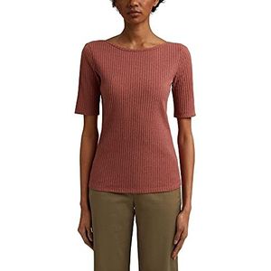 edc by ESPRIT T-shirt voor dames, 649/Coral 5, M