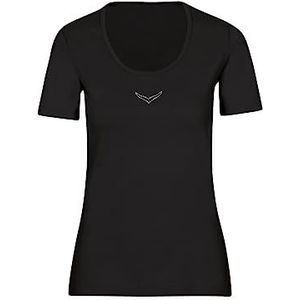 Trigema T-shirt voor dames, zwart (008), XL