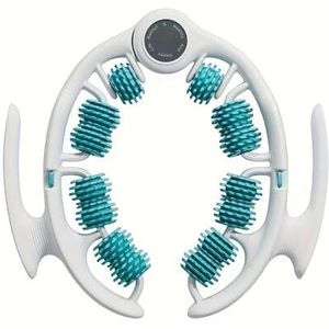 Anti-cellulitis massage roller - Cellu Roll Massage Roller zelfmassage spier benen zitvlak fitness yoga (petrolgroen)