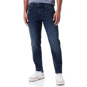 camel active FleXXXactive® 5-pocket jeans voor heren, tapered fit, blauw, 35W x 34L