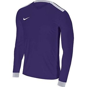 Nike Y NK DRY PRK DRBY II JSY LS T-shirt met lange mouwen, Court Purple (White), XS