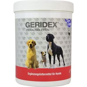 NutriLabs - GERIDEX - Kauwtabletten voor Honden - 250 Kauwtabletten