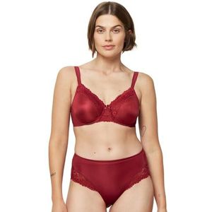 Triumph Ladyform Soft Maxi Ondergoed voor dames, Rood Hout, 36