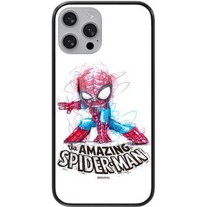 ERT GROUP mobiel telefoonhoesje voor Apple Iphone 6 PLUS origineel en officieel erkend Marvel patroon Spider Man 021 gemaakt van gehard glas, beschermhoes