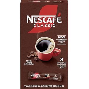 NESCAFÉ Classic Sticks, oploskoffie, per stuk verpakt (á 10 x 2 g)