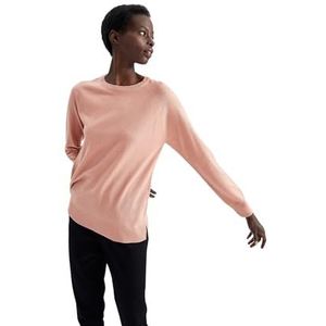 DeFacto Trui normale pasvorm voor dames - coltrui trui voor dames (roze, S), roze, S