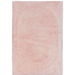 Jute & Co. bad Madrid tapijt, kleur-licht roze, 100% katoen, One Size