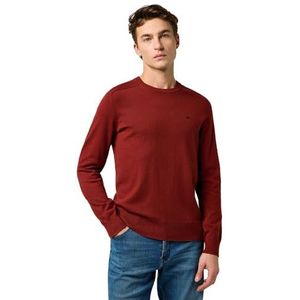 Wrangler - Gebreide Sweater - Fired Brick - 4XL