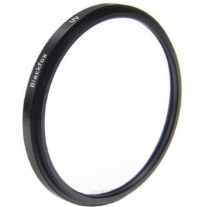 BlackFox UV-filter/beschermingsfilter 46 mm (12x gecoat MC-glas, slim metalen fitting)