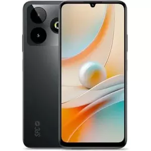Smartphone basique Téléphone portable SPC Prince 4G pour seniors avec grandes touches et bouton SOS noir