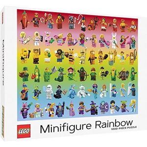 Lego - Puzzel 'Minifiguren Rainbow' (1000 stukjes)