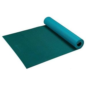 Gaiam Yoga Mat - Effen kleur Oefening & Fitness Mat voor alle soorten Yoga, Pilates & Vloer Workouts (172,7 cm x 61,0 cm x 4mm of 6mm Dik)