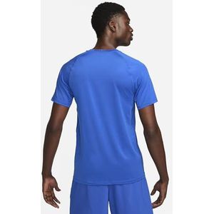 Nike FB7929-480 M NP DF Slim Top SS shirt met lange mouwen heren Game Royal/Black maat M