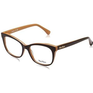 MaxMara bril voor dames, donkerbruin/overige, 52/17/140