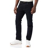 Lee Brooklyn Straight Jeans, voor heren, blauw, zwart, 40 W/30 L