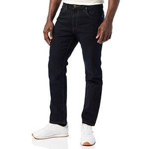 Lee Brooklyn Straight Jeans, voor heren, blauw, zwart, 40 W/30 L