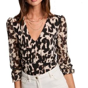 MORGAN T-shirts met lange mouwen, Meerkleurig, XS