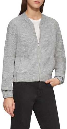 Sweater - Bomberjack - Glittereffect - Sweatstof - Piqué Structuur