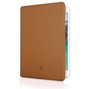Twelve South SurfacePad voor iPad Mini 5 ""| Ultra-Slim Luxury Napa Leather Cover Display Stand with Sleep/Wake (Cognac)