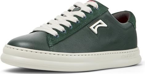 Camper - K201855-003 - Hardloopschoenen - Groen - Leer - Plat - Veters - Casual