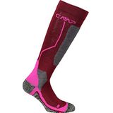 CMPI5 - Skisokken - Bourgondië pink Fluo - Wol - Unisex - Volwassenen