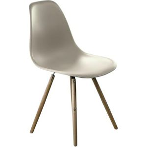 POSTQUAM Italian Design Eiffelstoel, beige, 53 x 46 x 80 - vloerstoel, 45 cm, één maat, standaard