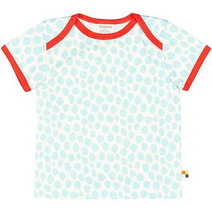 loud + proud Uniseks babyprint, van biologisch katoen, GOTS-gecertificeerd T-shirt, blauw (Cloud Cl 1020), 74/80 cm