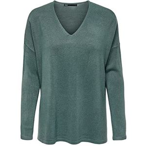 ONLY Dames ONLAMALIA L/S V-hals CC KNT trui, Balsam Green, S, Balsam Green, S