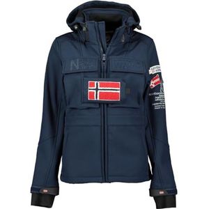 Geographical Norway Tilsitt_Lady Softshell dames, Marineblauw, M