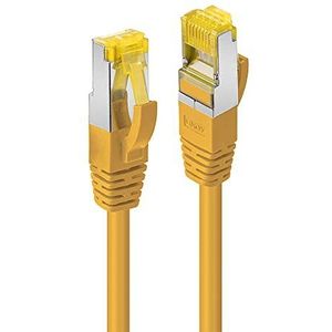LINDY 47666 7,5m RJ45 S/FTP LSZH netwerkkabel, geel