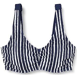 Firefly Muriel Tankini-top Navy Dark/Stripe 50