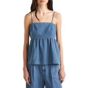 United Colors of Benetton Dameshemd, Blauw, XL