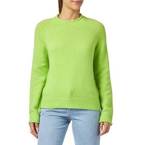 BOSS C_fesperana Gebreide sweater voor dames, Bright Yellow735, XL
