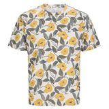 Jack & Jones - JORALMERIA - Shirt - Crème - Bloemenprint