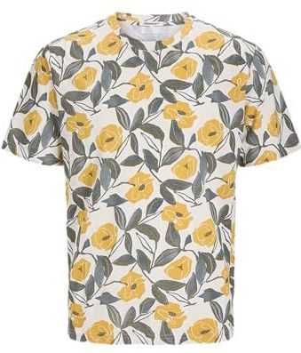 Jack & Jones - JORALMERIA - Shirt - Crème - Bloemenprint